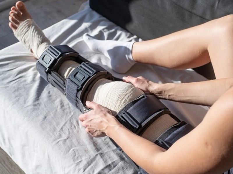 when to visit the spa after knee surgery